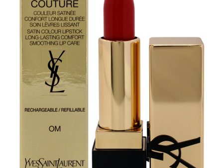 Yves Saint Laurent Rouge Pur Couture Satin Lipstick - OM Orange Muse by Yves Saint Laurent for Women - 0.13 oz Lipstick Fashion