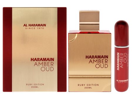 Al Haramain Amber Oud - Ruby Edition by Al Haramain for Unisex - 6.7 oz EDP Spray Sale