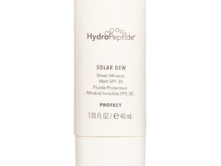 HydroPeptide Solar Dew Sheer Mineral Melt SPF 30  30ml 1.35oz For Discount