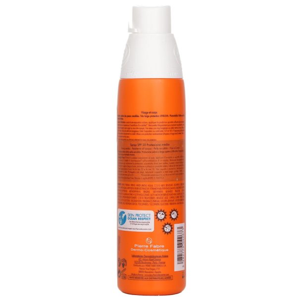 Avene Moderate Protection Spray SPF 20  200ml For Sale