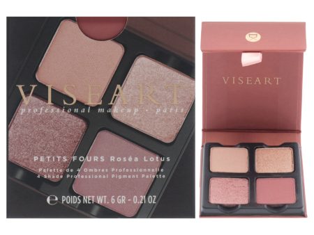 Viseart Paris Petits Fours Eyeshadow Palette - Rosea Lotus by Viseart Paris for Women - 0.21 oz Eye Shadow Discount