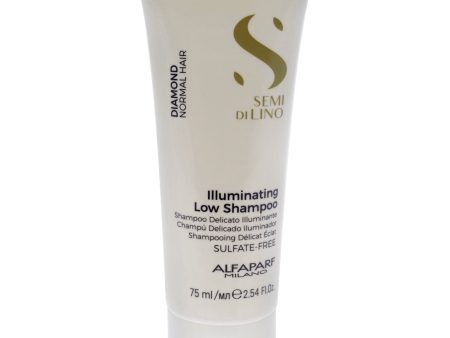 Alfaparf Milano Semi Di Lino Diamond Illuminating Low Shampoo by Alfaparf Milano for Unisex - 2.54 oz Shampoo on Sale