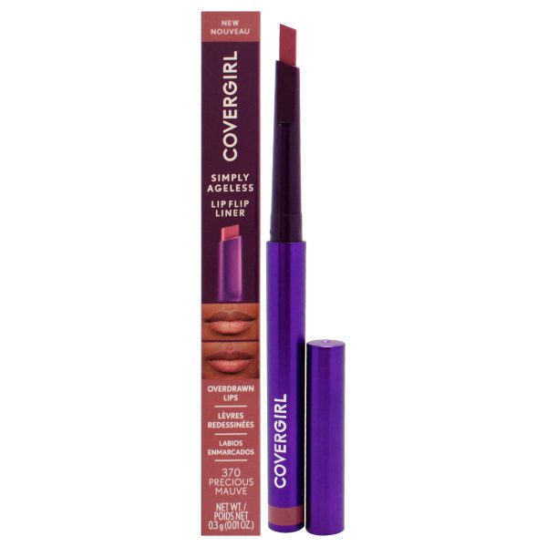 Covergirl Simply Ageless Lip Flip Liner - 370 Precious Mauve by CoverGirl for Women - 0.01 oz Lip Liner For Sale