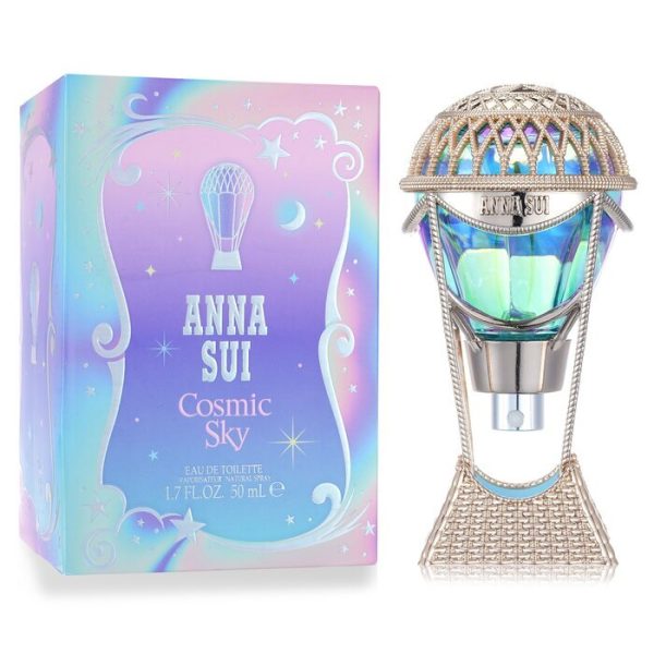 Anna Sui Cosmic Sky Eau De Toilette Spray 50ml 1.7oz Hot on Sale