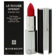 Givenchy Le Rouge Interdit Intense Silk Lipstick - 326 Rouge Audacieux by Givenchy for Women - 0.12 oz Lipstick (Refillable) For Sale