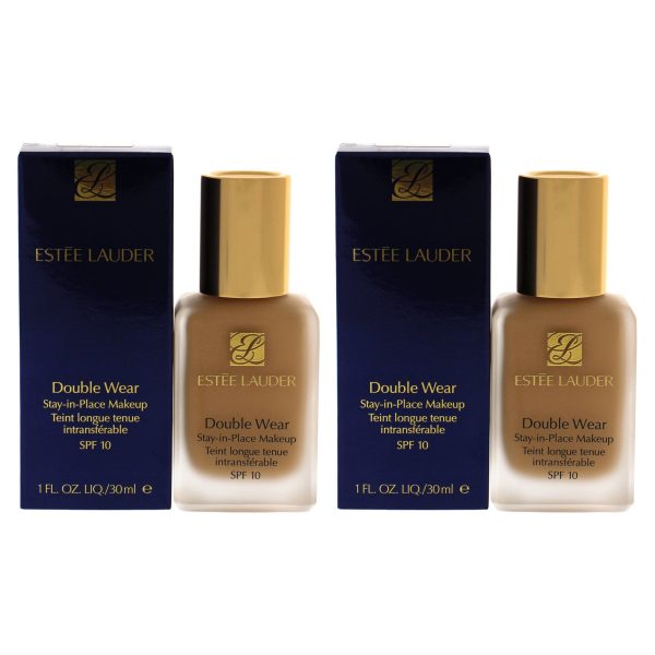 Estee Lauder Double Wear Stay-In-Place Makeup SPF 10 - 2W2 Rattan by Estee Lauder for Women - 1 oz Foundation - Pack of 2 For Cheap