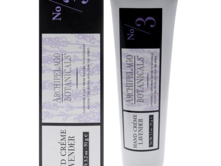 Archipelago Botanicals Hand Cream - Lavender by Archipelago Botanicals for Unisex - 3.2 oz Cream Sale