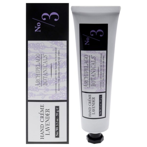 Archipelago Botanicals Hand Cream - Lavender by Archipelago Botanicals for Unisex - 3.2 oz Cream Sale