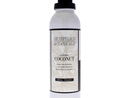 Archipelago Botanicals Body Lotion - Coconut by Archipelago Botanicals for Unisex - 18 oz Lotion For Sale