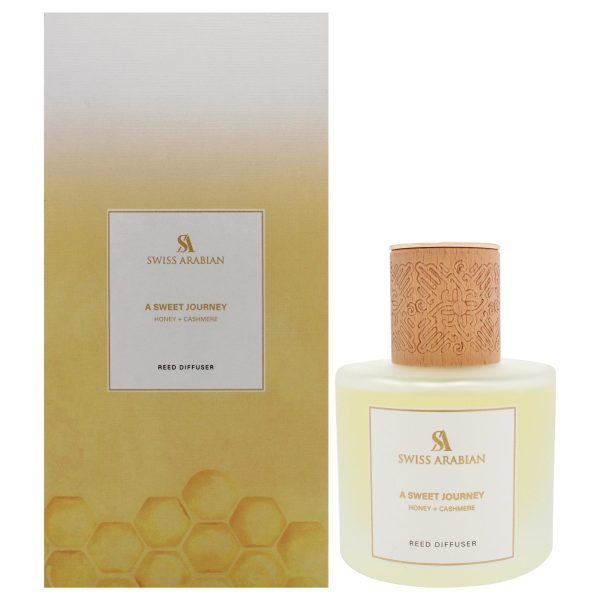 Swiss Arabian Sweet Journey Reed Diffuser by Swiss Arabian for Unisex - 6.76 oz Diffuser Hot on Sale