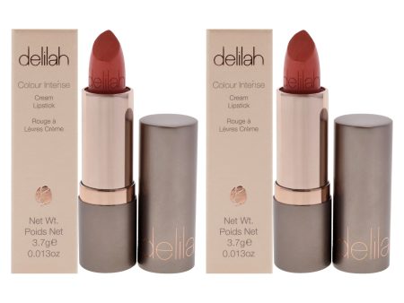 Delilah Colour Intense Cream Lipstick - Foxy by Delilah for Women - 0.013 oz Lipstick - Pack of 2 For Sale