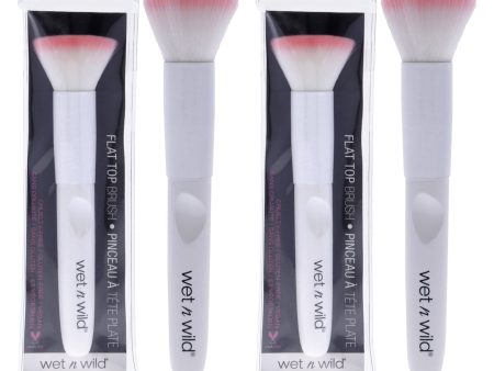 Wet n Wild Flat Top Brush by Wet n Wild for Women - 1 Pc Brush - Pack of 2 Discount