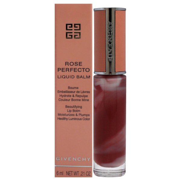 Givenchy Rose Perfecto Tinted Liquid Lip Balm - 210 Pink Nude by Givenchy for Women - 0.2 oz Lip Balm Online Hot Sale