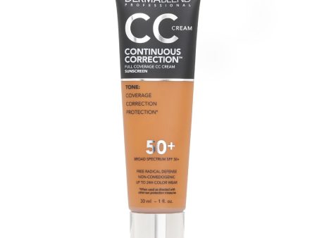 Dermablend Continuous Correction? CC Cream SPF 50 - # 50N Tan 1  30ml 1oz Supply