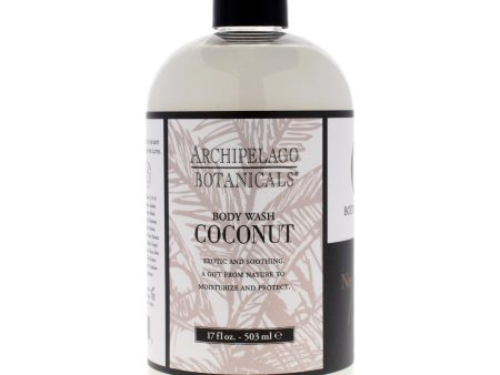 Archipelago Botanicals Body Wash - Coconut by Archipelago Botanicals for Unisex - 17 oz Body Wash For Discount