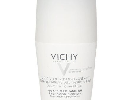 Vichy 48Hr Soothing Anti-Perspirant Roll-On (For Sensitive   Depilated Skin) 50ml 1.69oz Online Sale