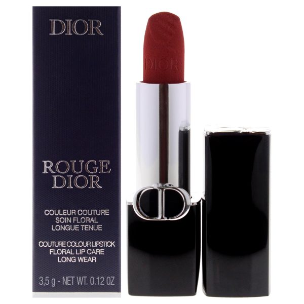 Christian Dior Rouge Dior Couture Velvet Lipstick - 772 Classic Rosewood by Christian Dior for Women - 0.12 oz Lipstick (Refillable) For Discount