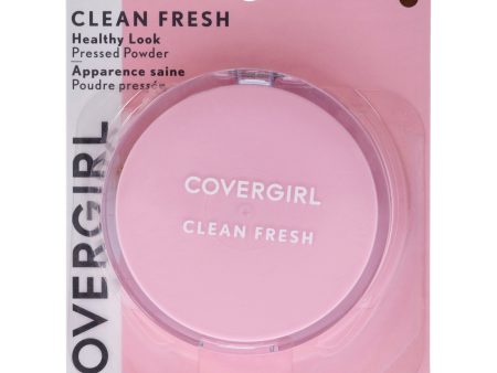 Covergirl Clean Fresh Pressed Powder - 220 Deep by CoverGirl for Women - 0.35 oz Powder For Sale