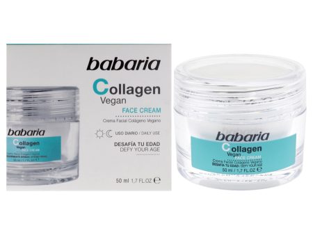 Babaria Collagen Vegan Face Cream by Babaria for Unisex - 1.7 oz Cream For Cheap