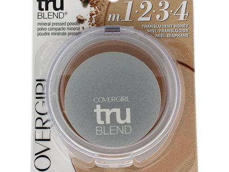 Covergirl TruBlend Pressed Powder - M1.2.3.4 Translucent Honey by CoverGirl for Women - 0.39 oz Powder Hot on Sale