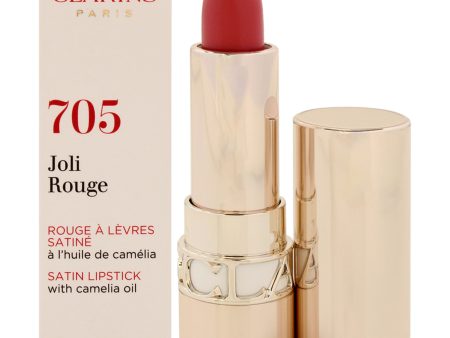 Clarins Joli Rouge Satin Lipstick - 705 Soft Berry by Clarins for Women - 0.1 oz Lipstick Fashion