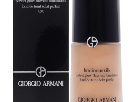 Giorgio Armani Luminous Silk Foundation - 5.25 Medium Pink by Giorgio Armani for Women - 1 oz Foundation For Cheap