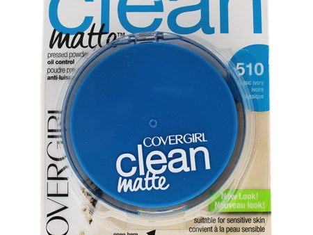 Covergirl Clean Matte Pressed Powder - # 510 Classic Ivory by CoverGirl for Women - 0.35 oz Powder Cheap