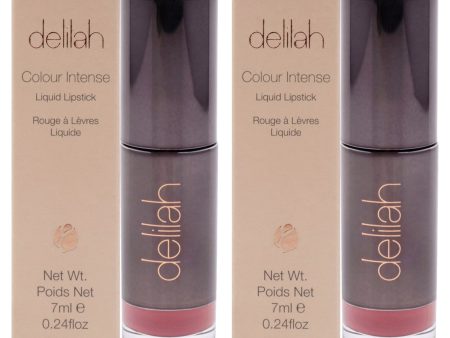 Delilah Colour Intense Liquid Lipstick - Blossom by Delilah for Women - 0.24 oz Lipstick - Pack of 2 Online