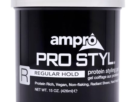 Ampro Pro Styl Protein Styling Gel - Regular Hold by Ampro for Women - 15 oz Gel Discount