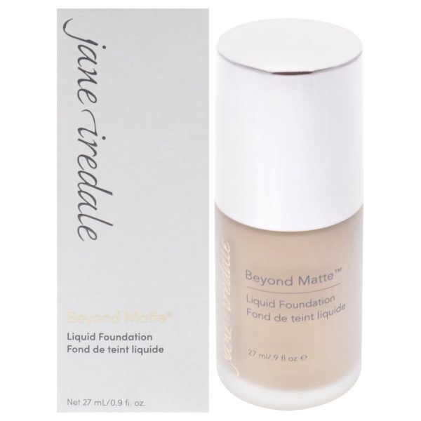 Jane Iredale Beyond Matte Liquid Foundation - M2 Fair to Light with Peach-Yellow Undertones by Jane Iredale for Women - 0.9 oz Foundation Online Hot Sale