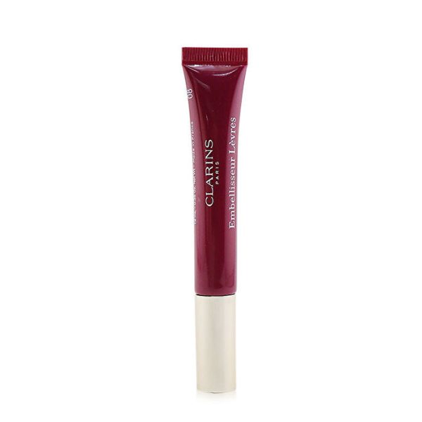 Clarins Natural Lip Perfector - # 08 Plum Shimmer 12ml 0.35oz Fashion