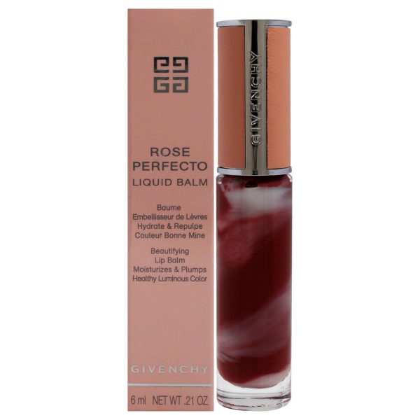 Givenchy Rose Perfecto Tinted Liquid Lip Balm - 117 Chilling Brown by Givenchy for Women - 0.2 oz Lip Balm Hot on Sale