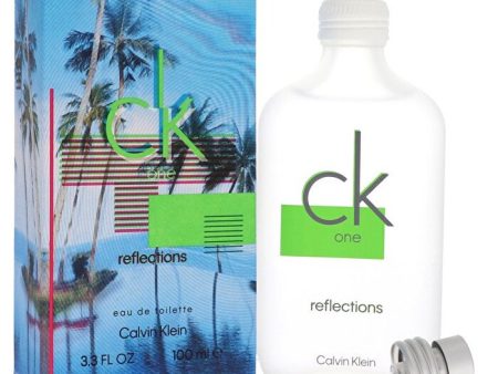 Calvin Klein Ck One Reflections Eau De Toilette Spray (Unisex) 100ml 3.4oz Hot on Sale