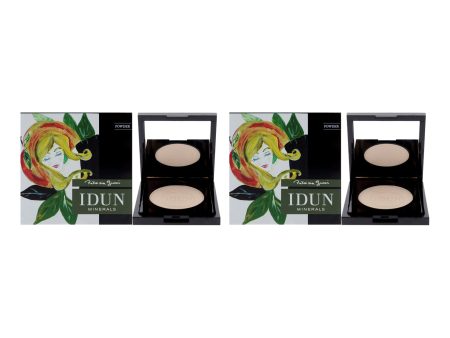 Idun Minerals Mattifying Mineral Powder - 521 Tuva by Idun Minerals for Women - 0.12 oz Powder - Pack of 2 For Discount