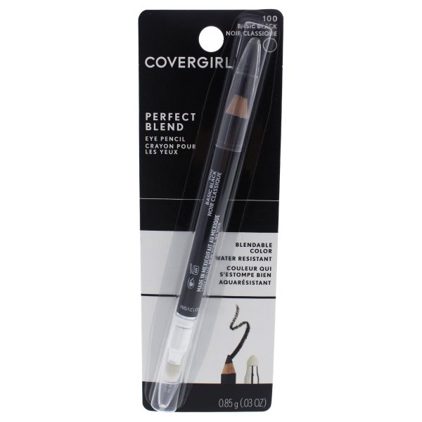 Covergirl Perfect Blend Eye Pencil - 100 Basic Black by CoverGirl for Women - 0.3 oz Eye Pencil For Sale