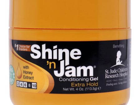 Ampro Shine-n-Jam Extra Hold by Ampro for Women - 4 oz Gel For Sale