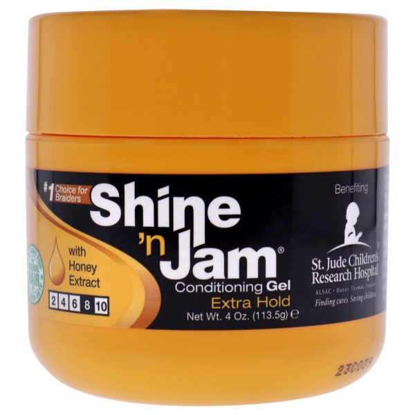 Ampro Shine-n-Jam Extra Hold by Ampro for Women - 4 oz Gel For Sale