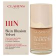 Clarins Skin Illusion Velvet Foundation - 111N Auburn by Clarins for Women - 1 oz Foundation Hot on Sale