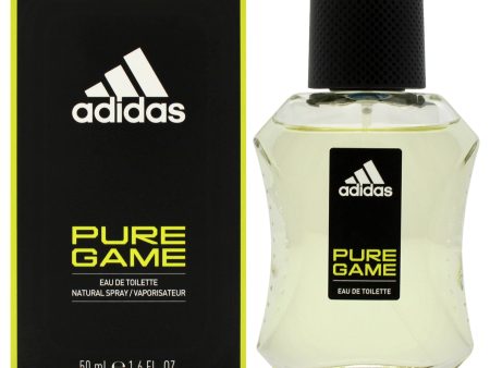 Adidas Adidas Pure Game by Adidas for Men - 1.6 oz EDT Spray For Discount