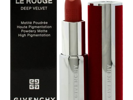 Givenchy Le Rouge Deep Velvet Matte Lipstick - 34 Rouge Safran by Givenchy for Women - 0.12 oz Lipstick Online now