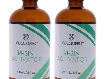 Cuccio Pro Resin Activator by Cuccio Pro for Women - 2 oz Nail Treatment - Pack of 2 Online now