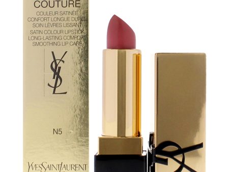 Yves Saint Laurent Rouge Pur Couture Satin Lipstick - N5 Tribute Nude by Yves Saint Laurent for Women - 0.13 oz Lipstick For Cheap