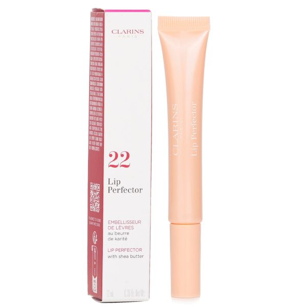 Clarins Lip Perfector - # 22 Peach Glow  12ml 0.35oz For Sale