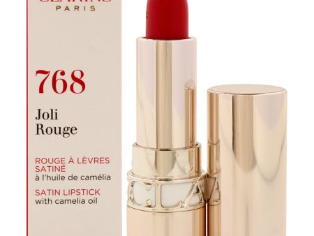 Clarins Joli Rouge Satin Lipstick - 768 Strawberry by Clarins for Women - 0.1 oz Lipstick Online Hot Sale