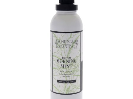 Archipelago Botanicals Body Lotion - Morning Mint by Archipelago Botanicals for Unisex - 18 oz Lotion Sale