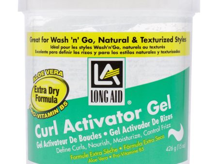 Ampro Long-Aid Curl Activator Gel - Extra Dry by Ampro for Women - 15 oz Gel Hot on Sale