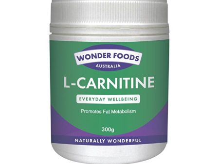 Wonder Foods L-Carnitine 300g Supply