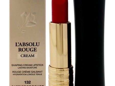 Lancome LAbsolu Rouge Cream Lipstick - 132 Caprice De Rouge by Lancome for Women - 0.12 oz Lipstick For Sale