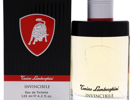 Tonino Lamborghini Invincibile by Tonino Lamborghini for Men - 4.2 oz EDT Spray Discount