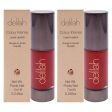 Delilah Colour Intense Liquid Lipstick - Flame by Delilah for Women - 0.24 oz Lipstick - Pack of 2 Cheap